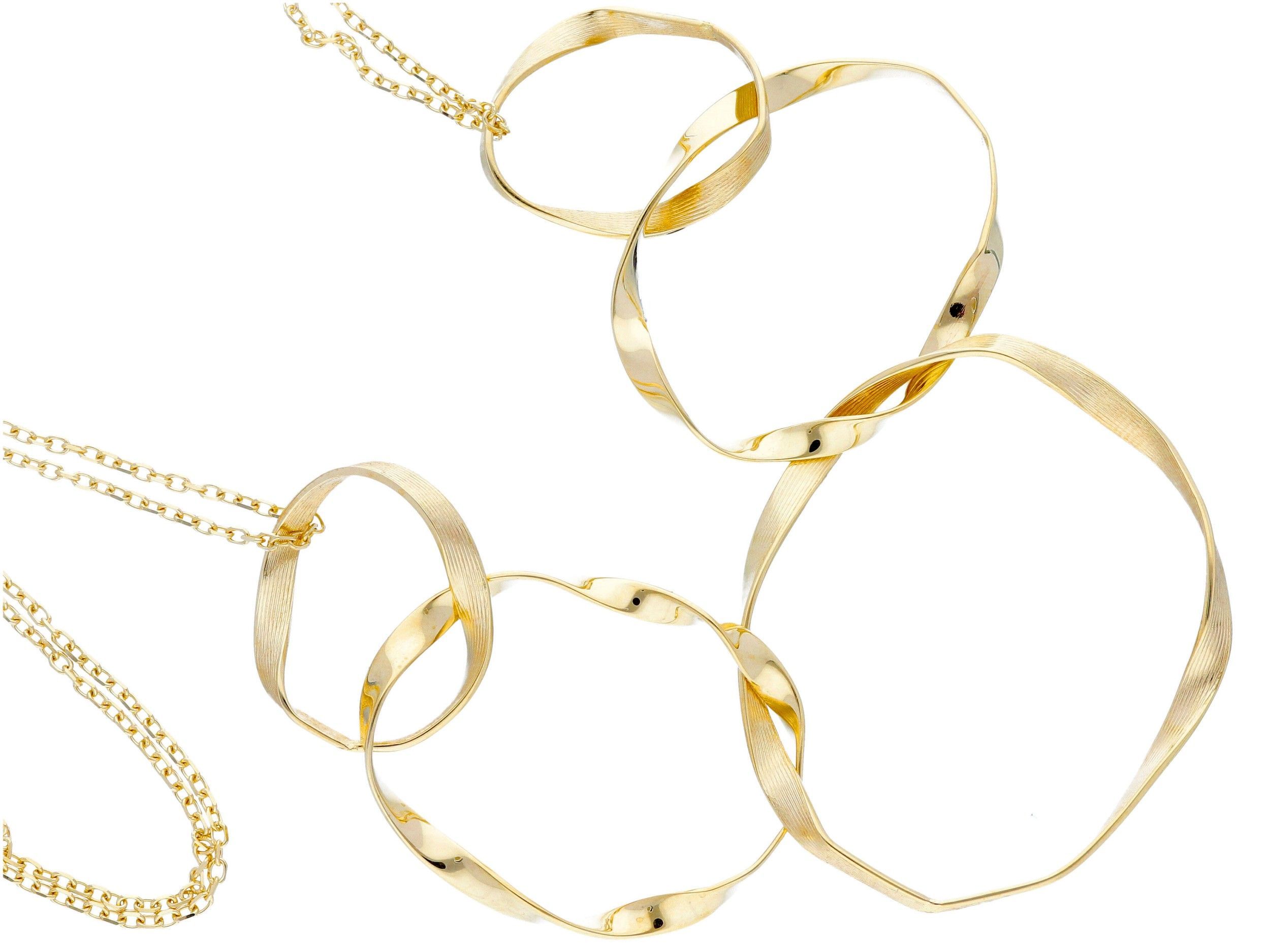 Golden necklace k14 (code S242320)